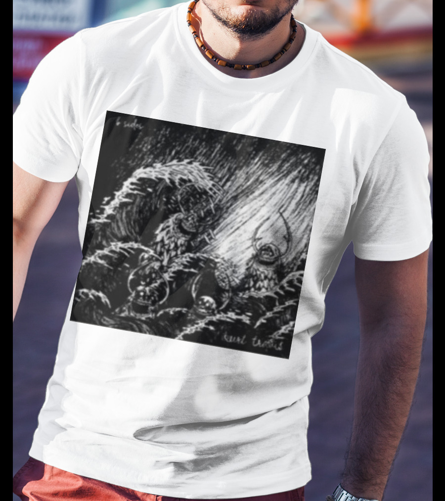 Kurt Travis B Sides Ocean Wave Creatures T-Shirt