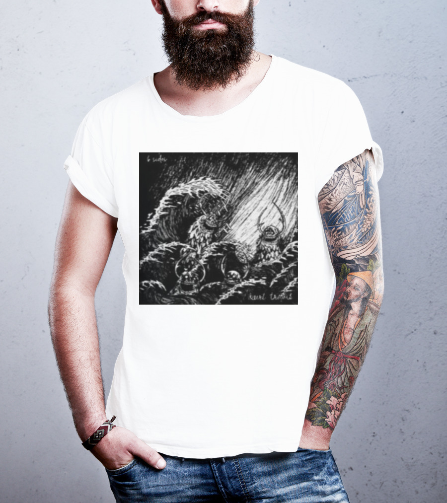 Kurt Travis B Sides Ocean Wave Creatures T-Shirt