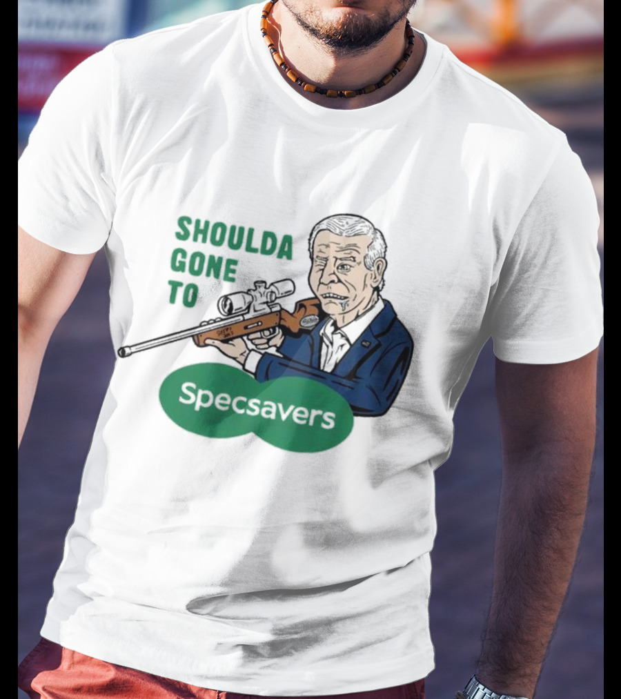 Shoulda Gone To Specsavers Joe Snipen Sniper T-Shirt