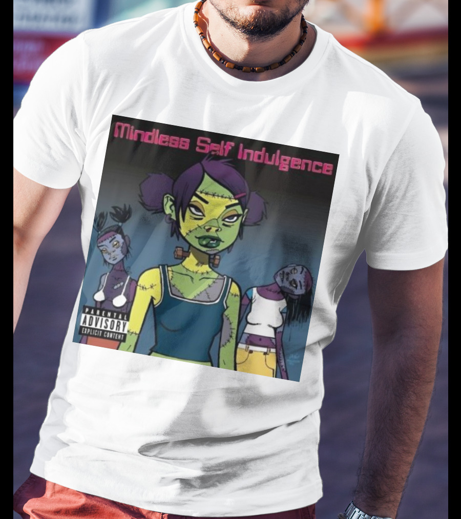 Mindless Self Indulgence Explicit Content Animated Zombie Characters T-Shirt