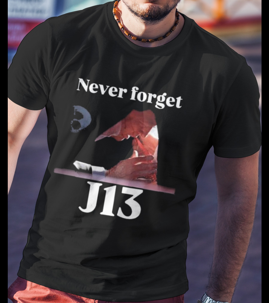 Never Forget J13 Chess King Thoughtful Moment T-Shirt