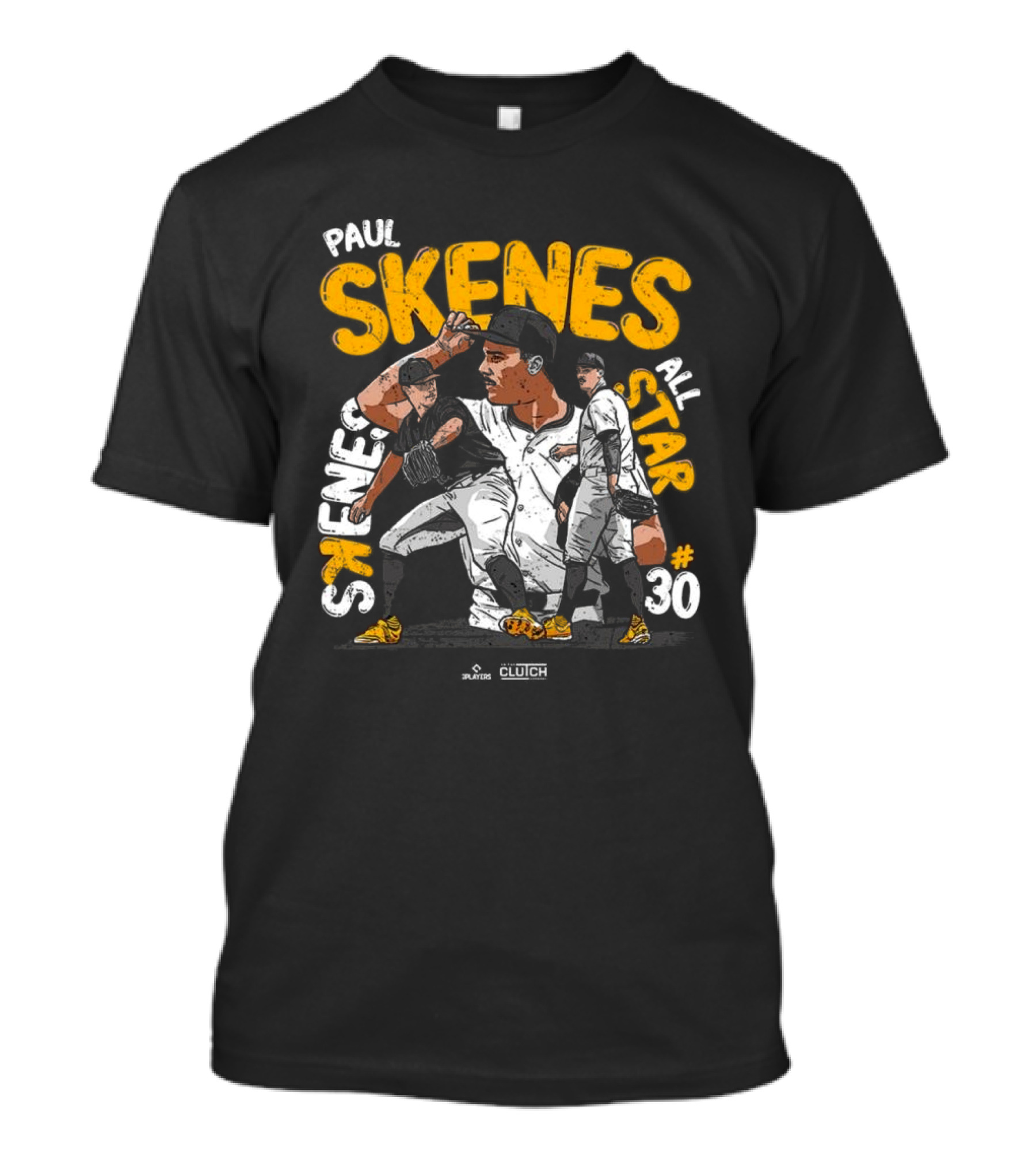 Paul Skenes All-Star #30 Clutch Players Baseball T-Shirt