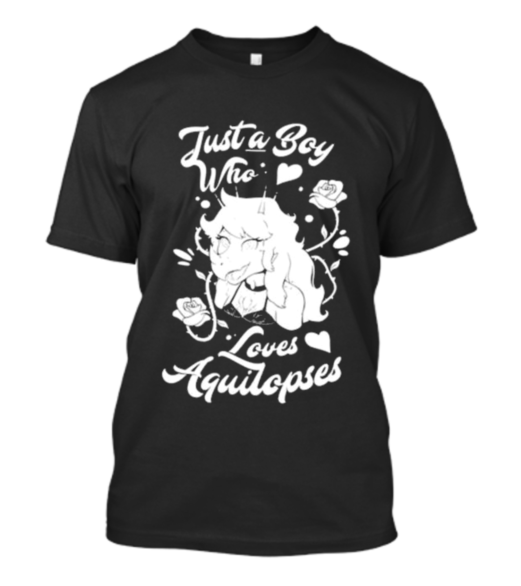 Just A Boy Who Loves Aquilops Snoot Game Rosa T-Shirt