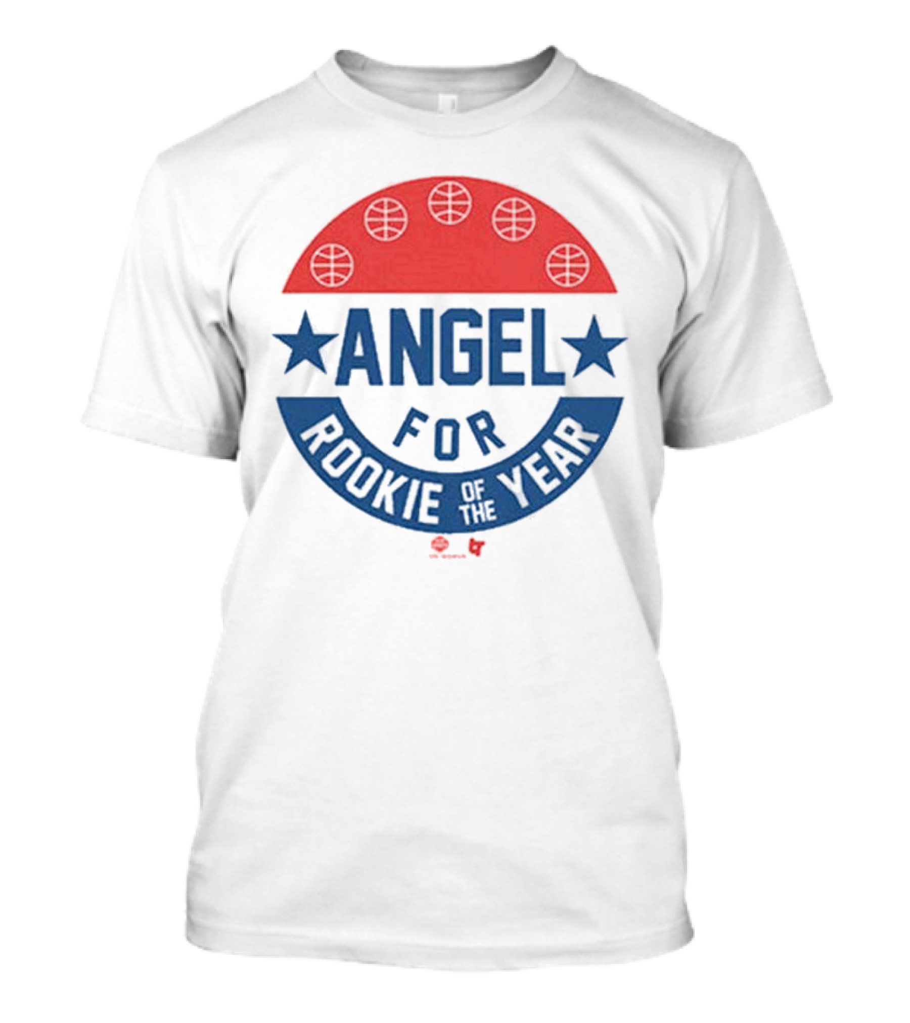 Angel Reese Basketball Icon With Stars And Rookie Of The Year Message T-Shirt