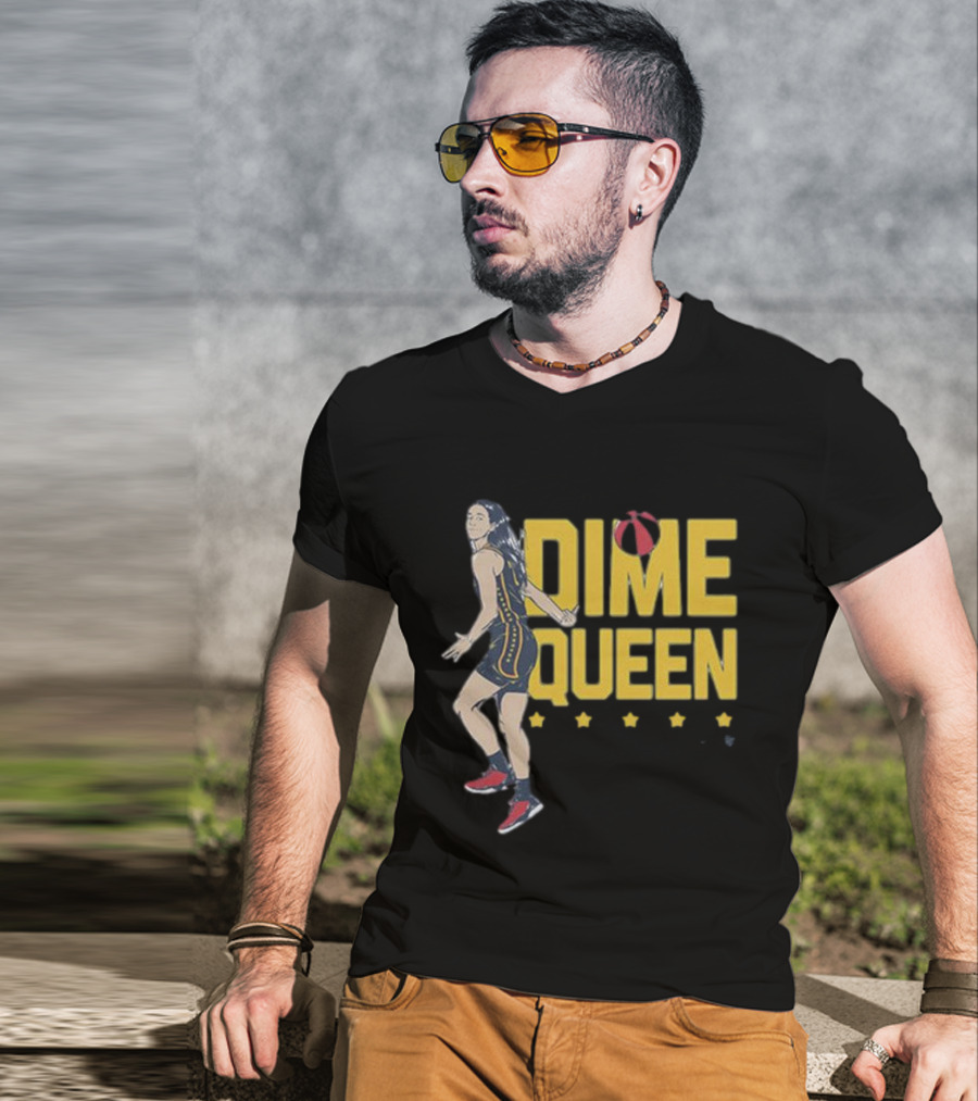 Caitlin Clark Dime Queen Basketball T-Shirt
