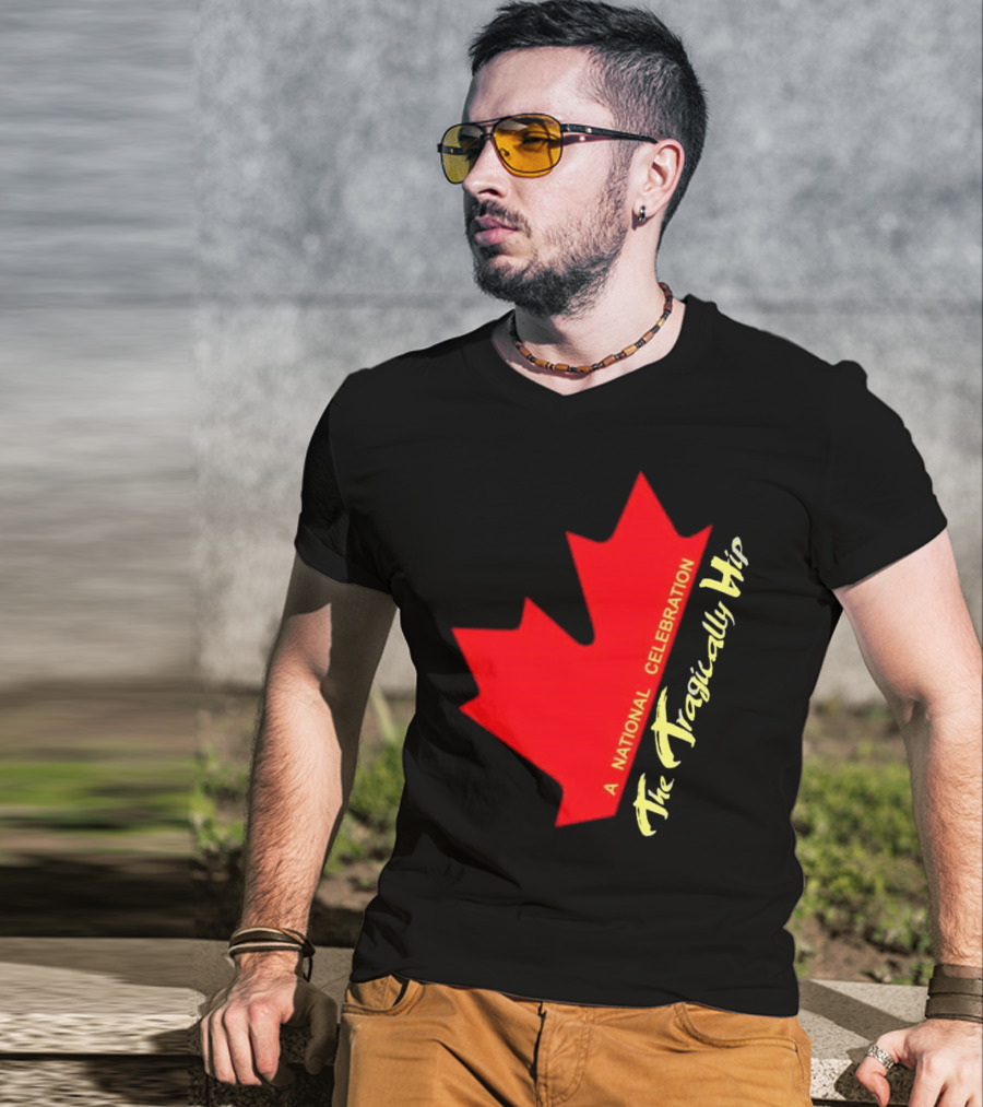 The Tragically Hip Canada Maple Leaf A National T-Shirt