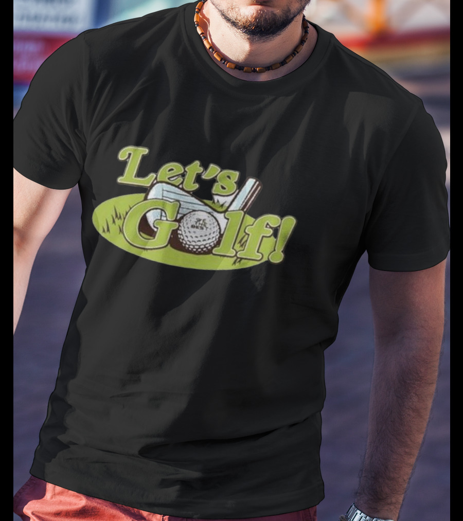 Dj Khaled Let’s Golf Golf Clubs And Ball White T-Shirt