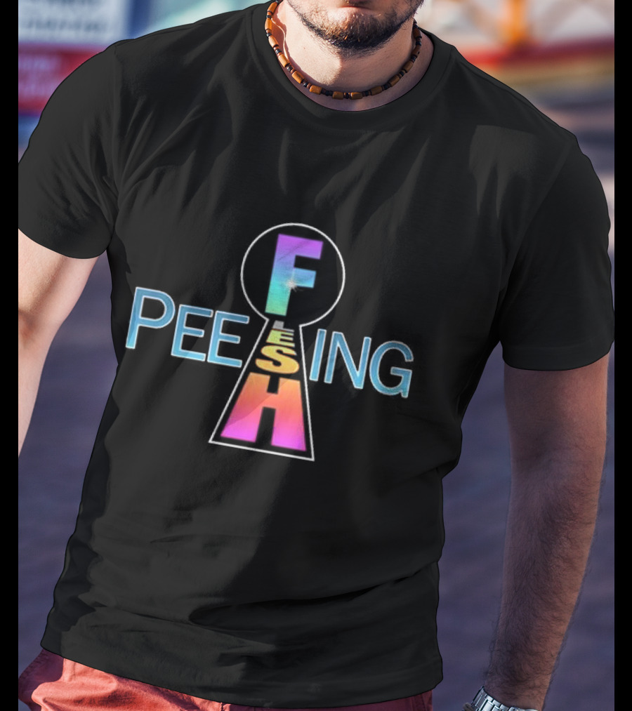 Peeling Flesh Hervens Gerts F Keyhole T-Shirt