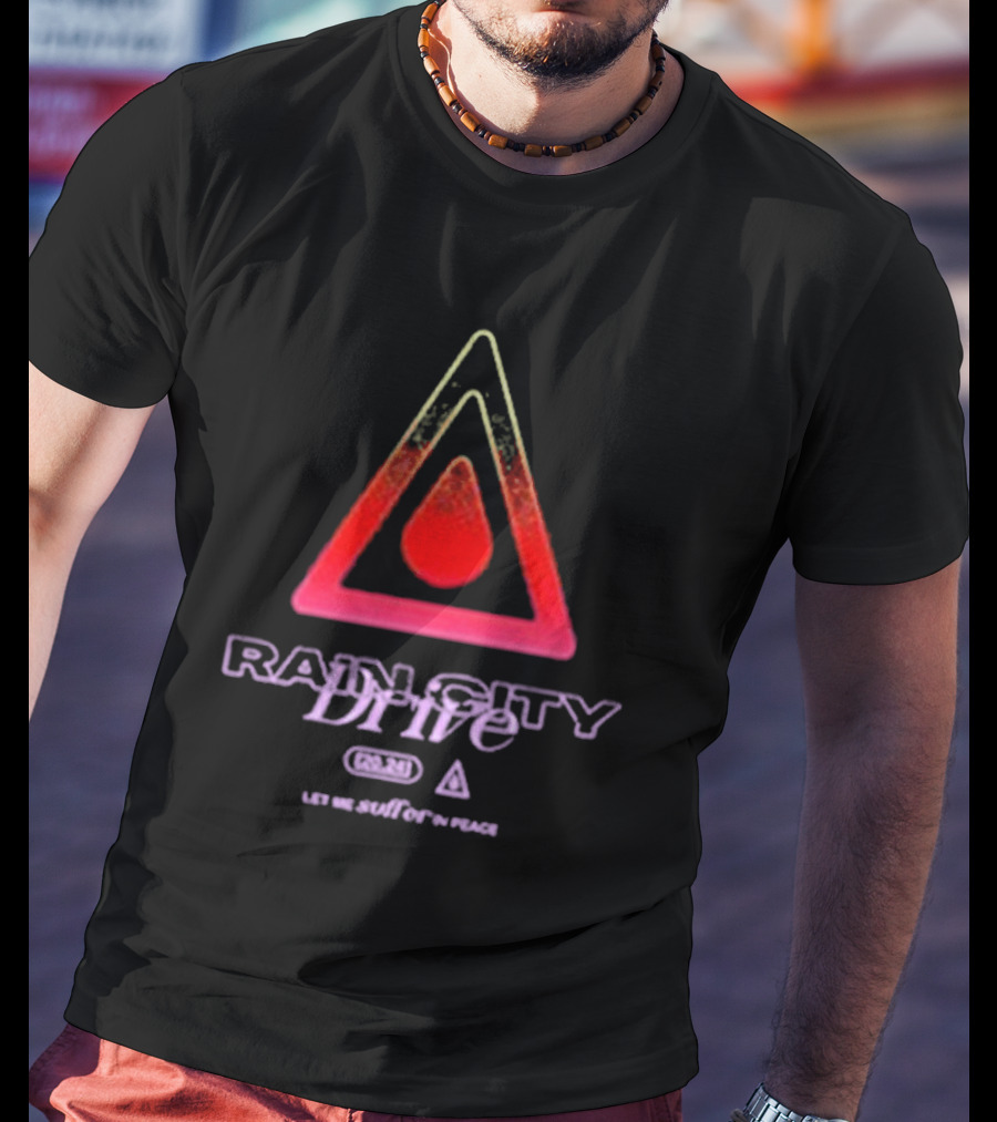 Rain City Drive Frozen Let Me Suffer In Peace Triangle T-Shirt