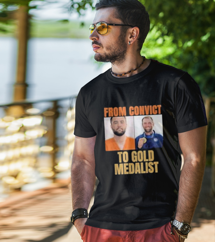 From Convict To Gold Medalist: Scottie Scheffler Transformation T-Shirt