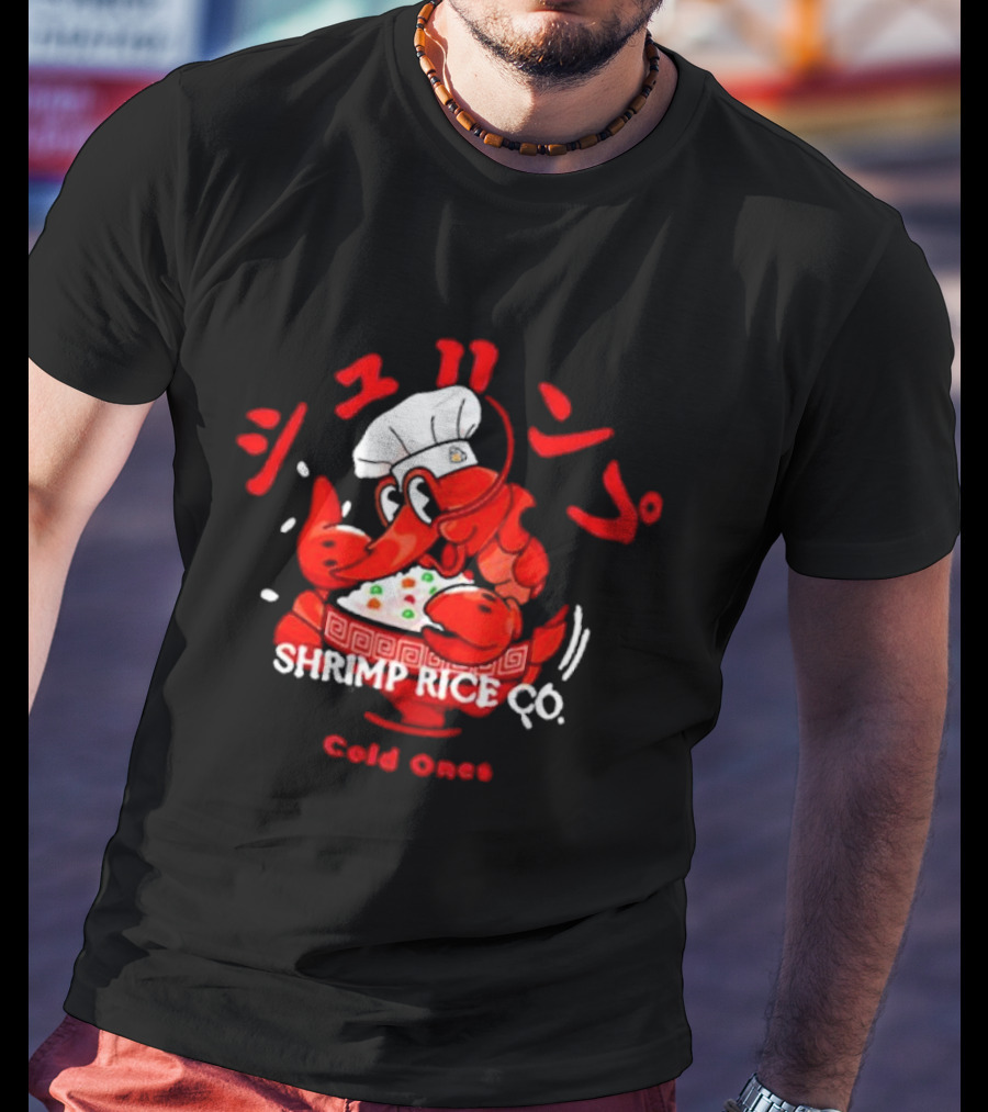 Shrimp Rice Co. Cold Ones T-Shirt