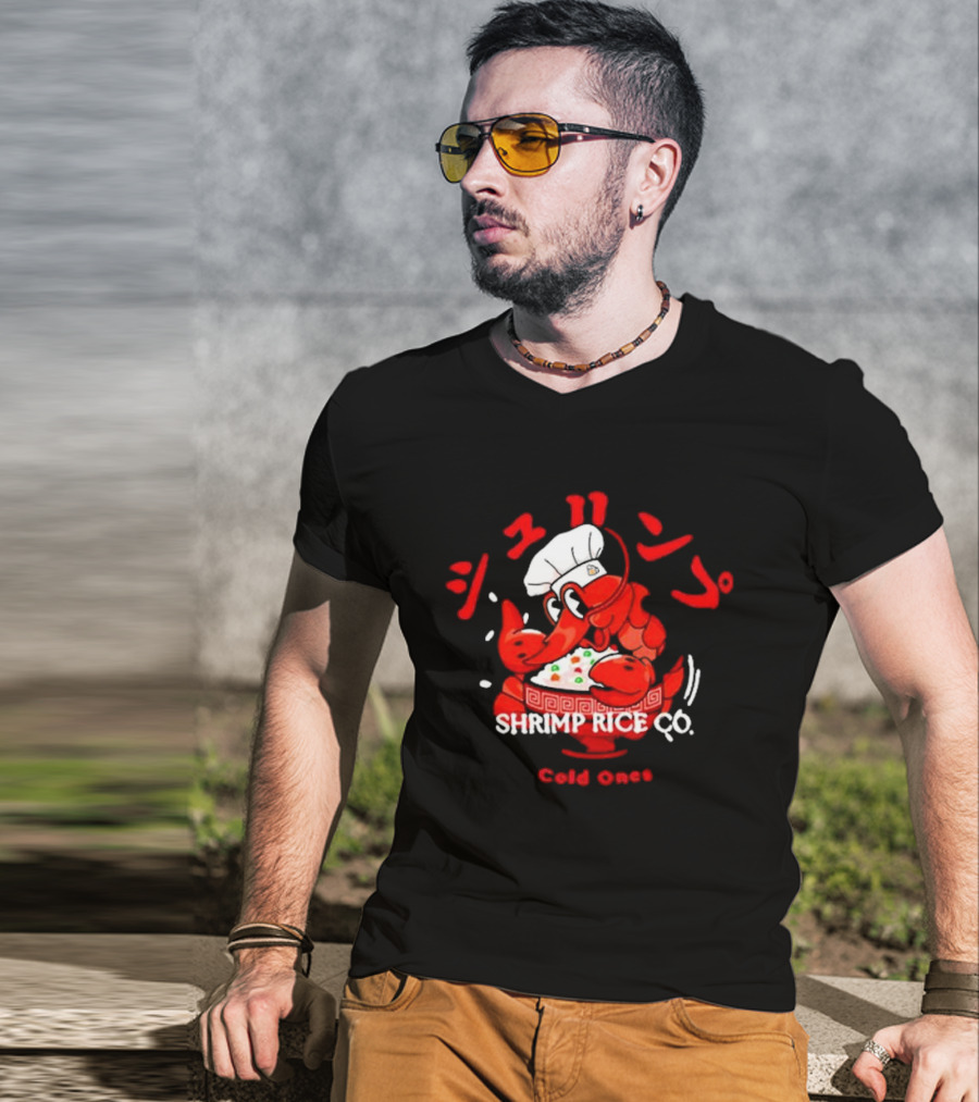 Shrimp Rice Co. Cold Ones T-Shirt