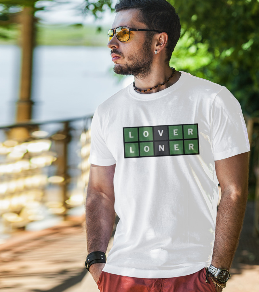 Lover Loner Grid Blocks T-Shirt