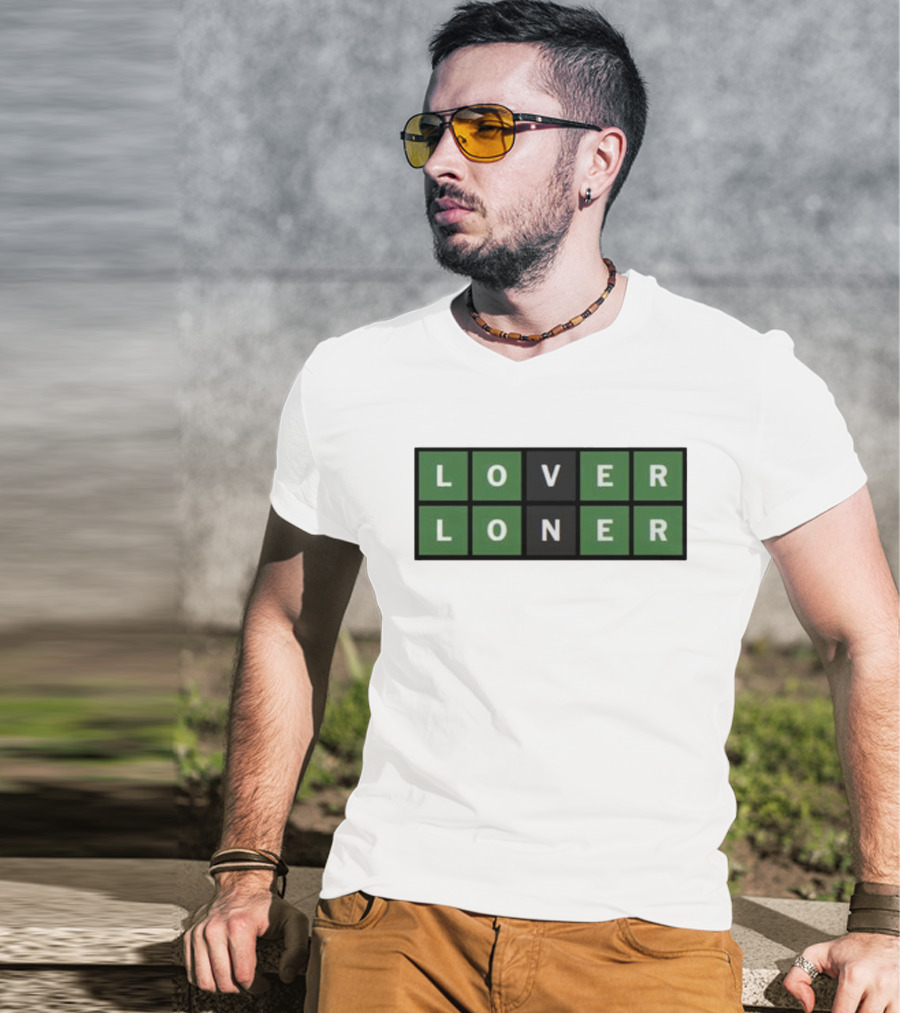 Lover Loner Grid Blocks T-Shirt