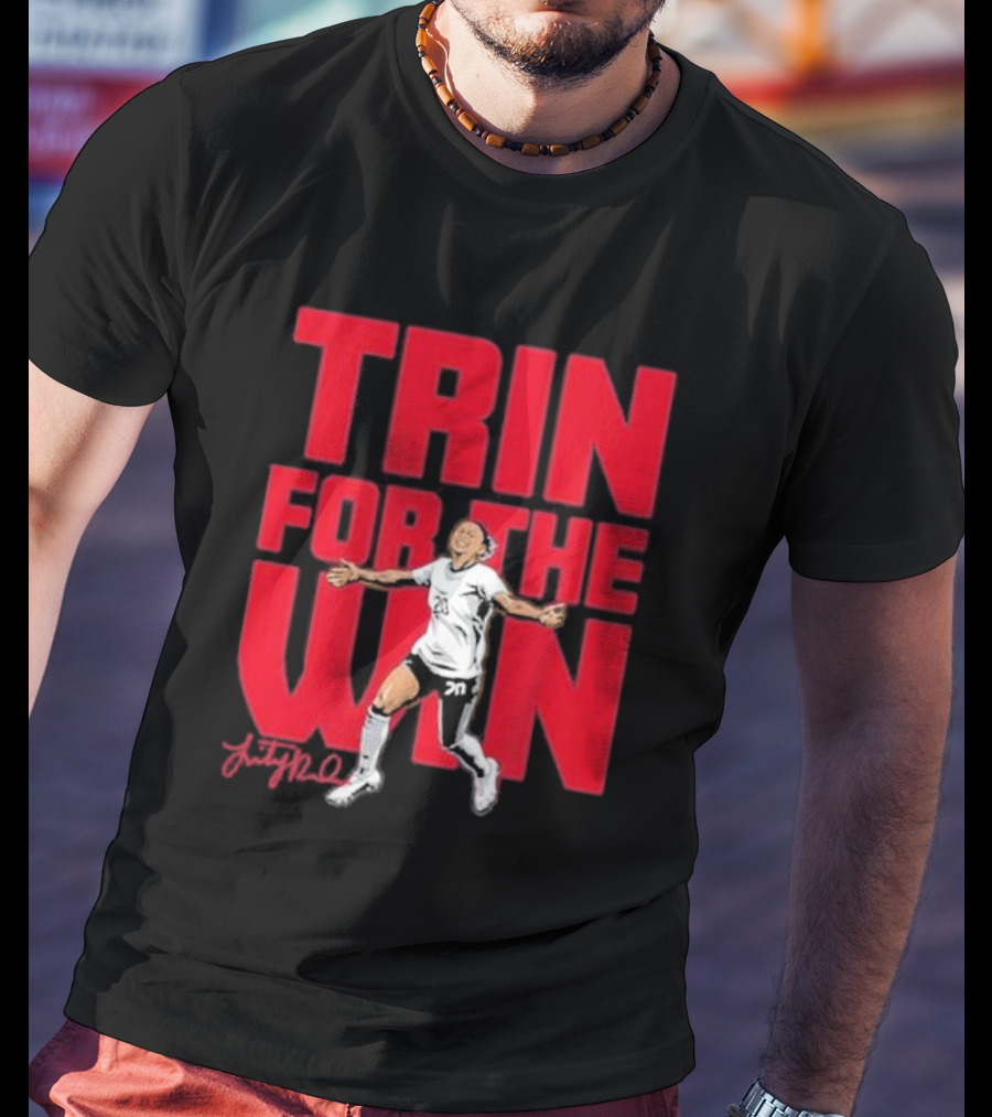 Trin For The Win Trinity Rodman Soccer T-Shirt