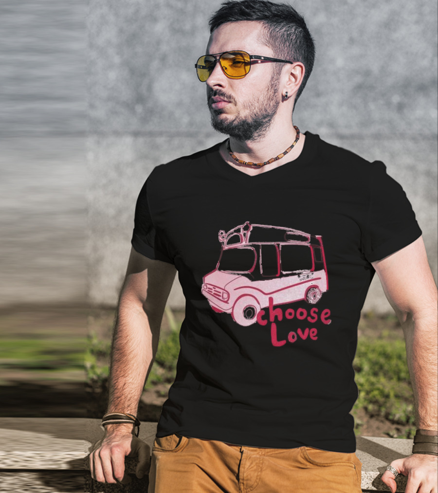 Choose Love Ice Cream Van T-Shirt