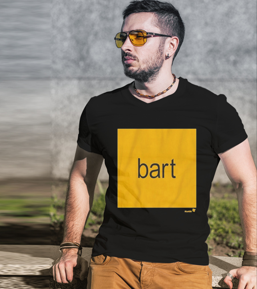 Bart Slayer Brat Yellow Square T-Shirt