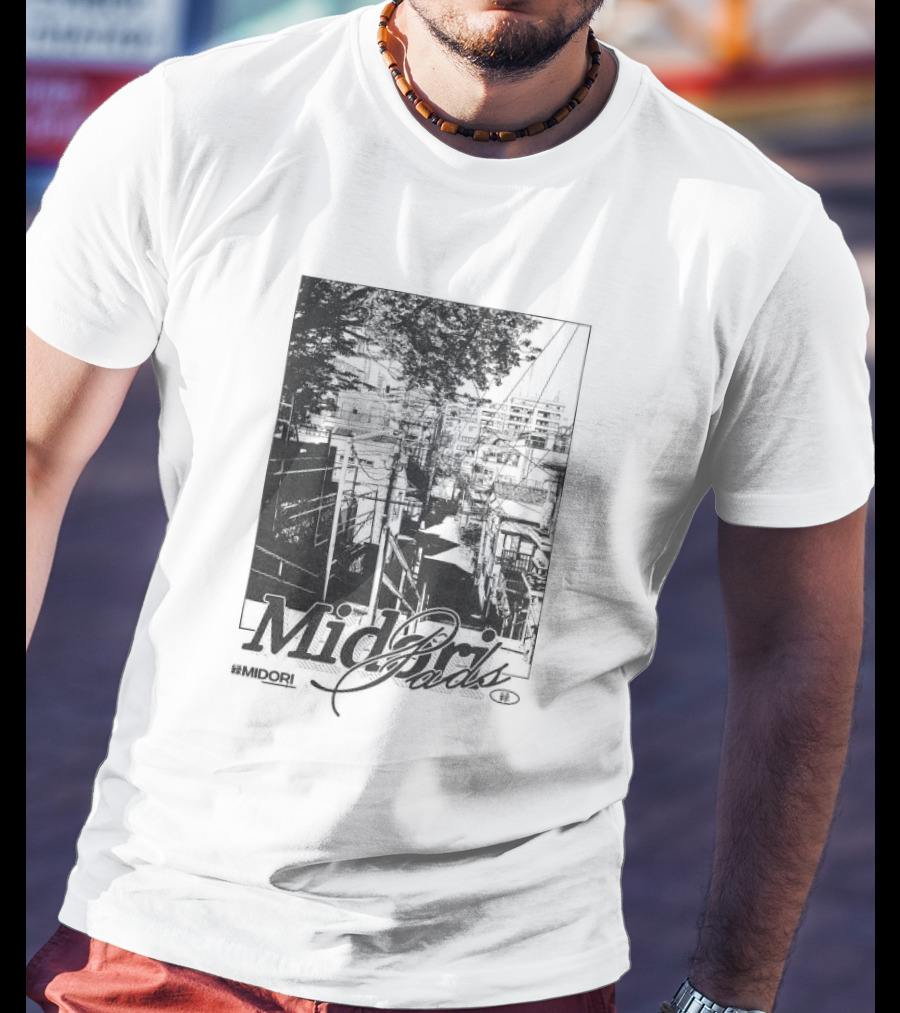 Midori Pads Midori Japan City Street Scene Urban Landscape T-Shirt