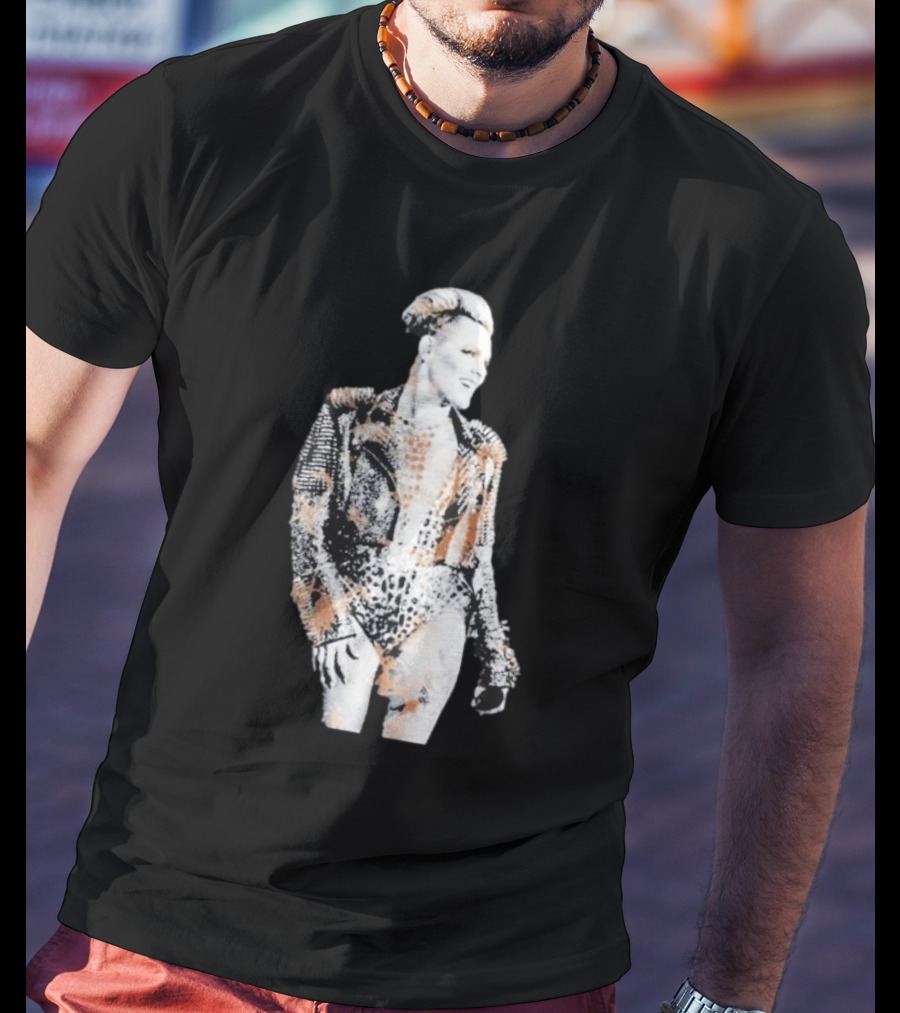 Pink Trustfall Bleach Rock Star Bold T-Shirt