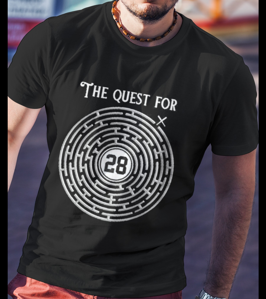 Casayanks The Quest For 28 Circular Maze T-Shirt
