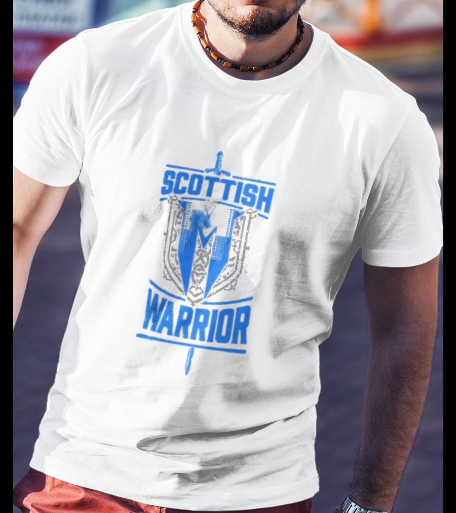 Drew Mcintyre Scottish Warrior Sword And Castle T-Shirt