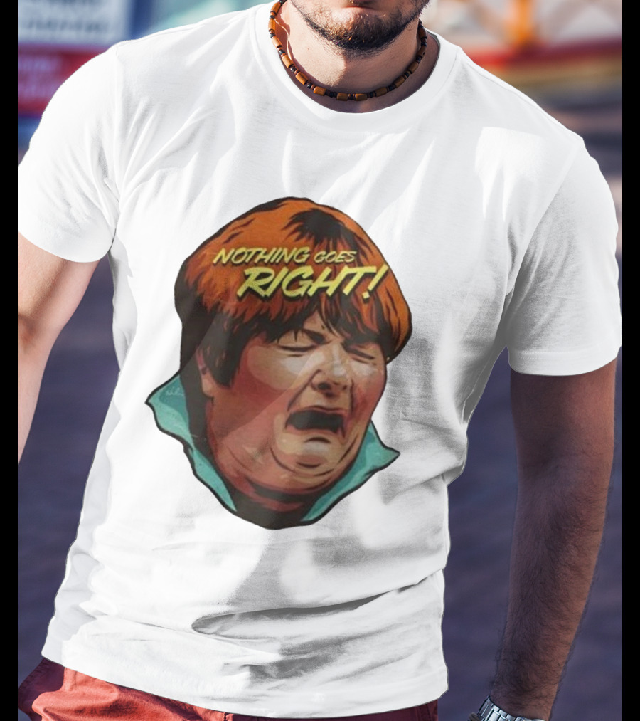 Nordacious Nothing Goes Right Scream Face T-Shirt
