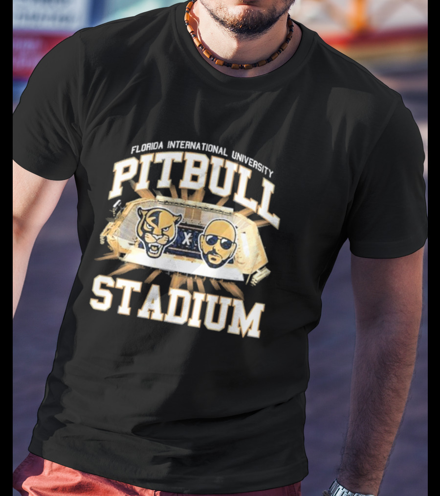 Florida International University Pitbull Stadium Concert T-Shirt