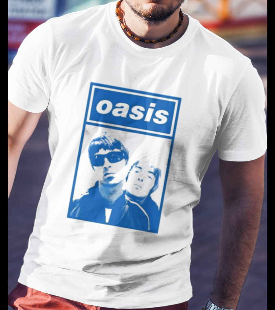 Oasis Noel Liam Photo T-Shirt