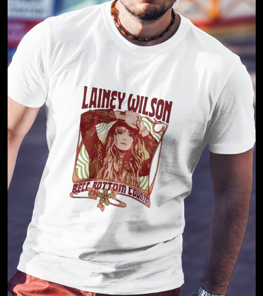 Lainey Wilson Bell Bottom Country Retro T-Shirt