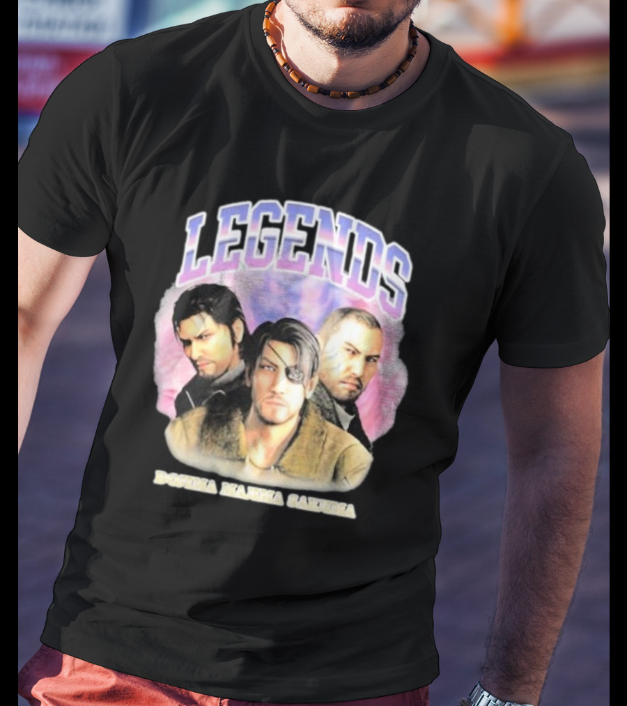 Legends Dojima Majima Saejima Yakuza Series Icons T-Shirt