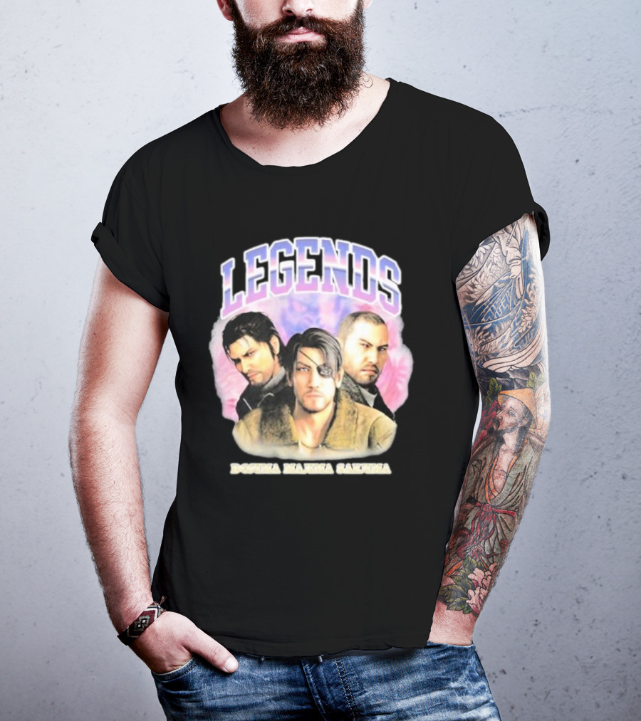 Legends Dojima Majima Saejima Yakuza Series Icons T-Shirt