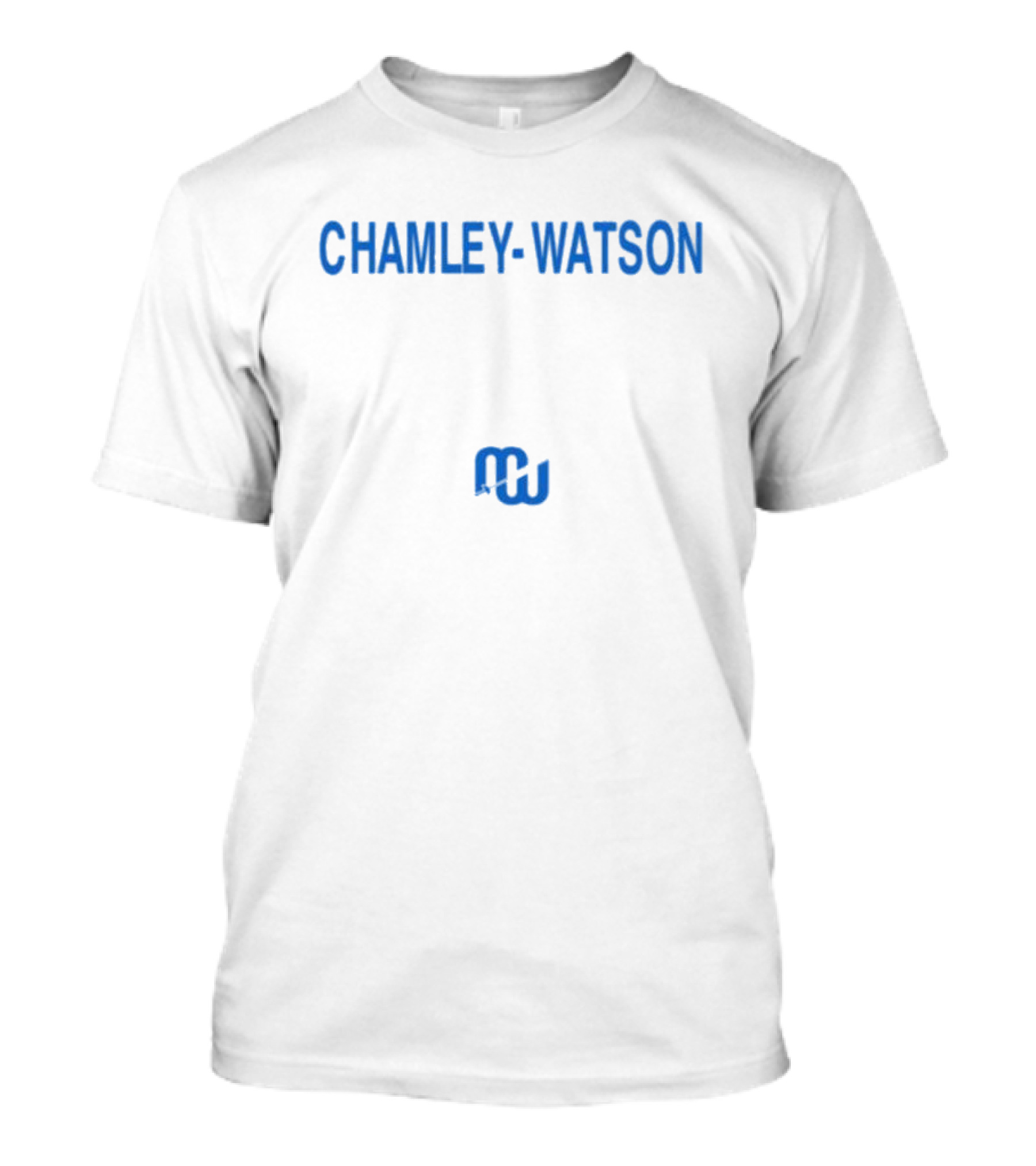 Lewis Chamley-Watson Blue Text T-Shirt