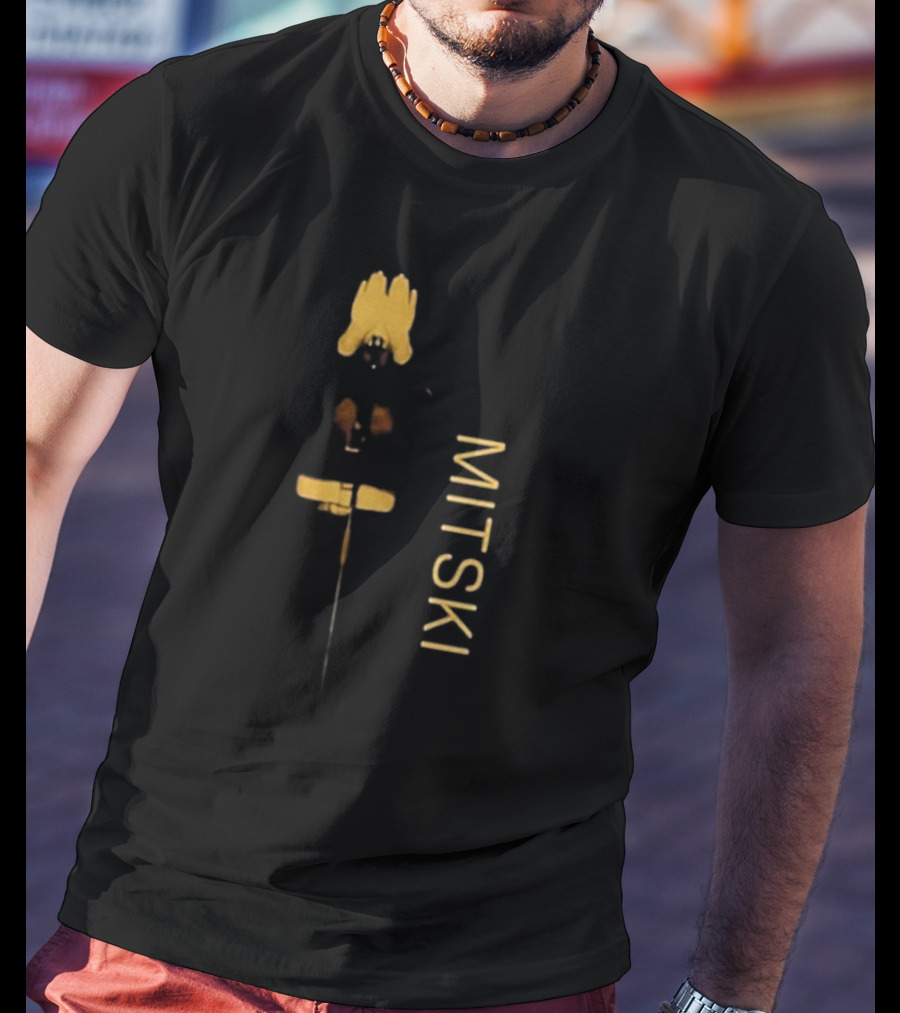 Don’t Talk To Me I’m Listening To Mitski Yellow Figure T-Shirt