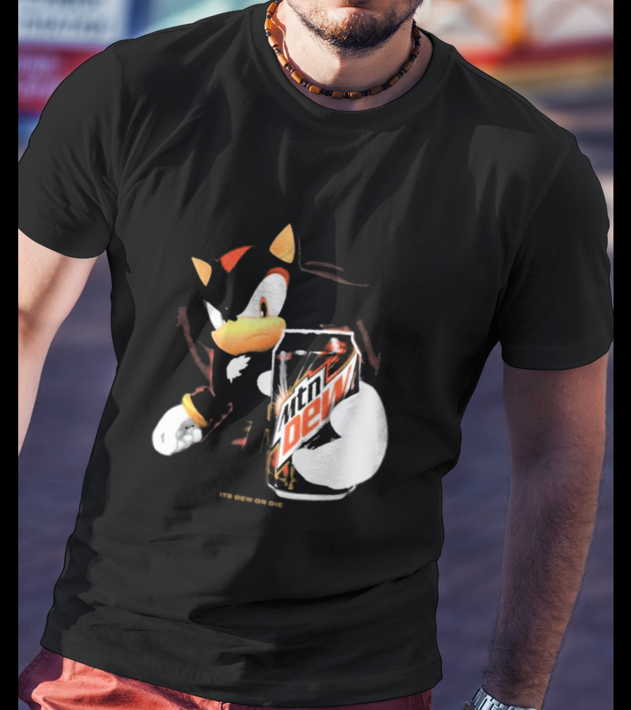 Mamono World Code Ultimate Its Mtn Dew Or Die Featuring Shadow T-Shirt