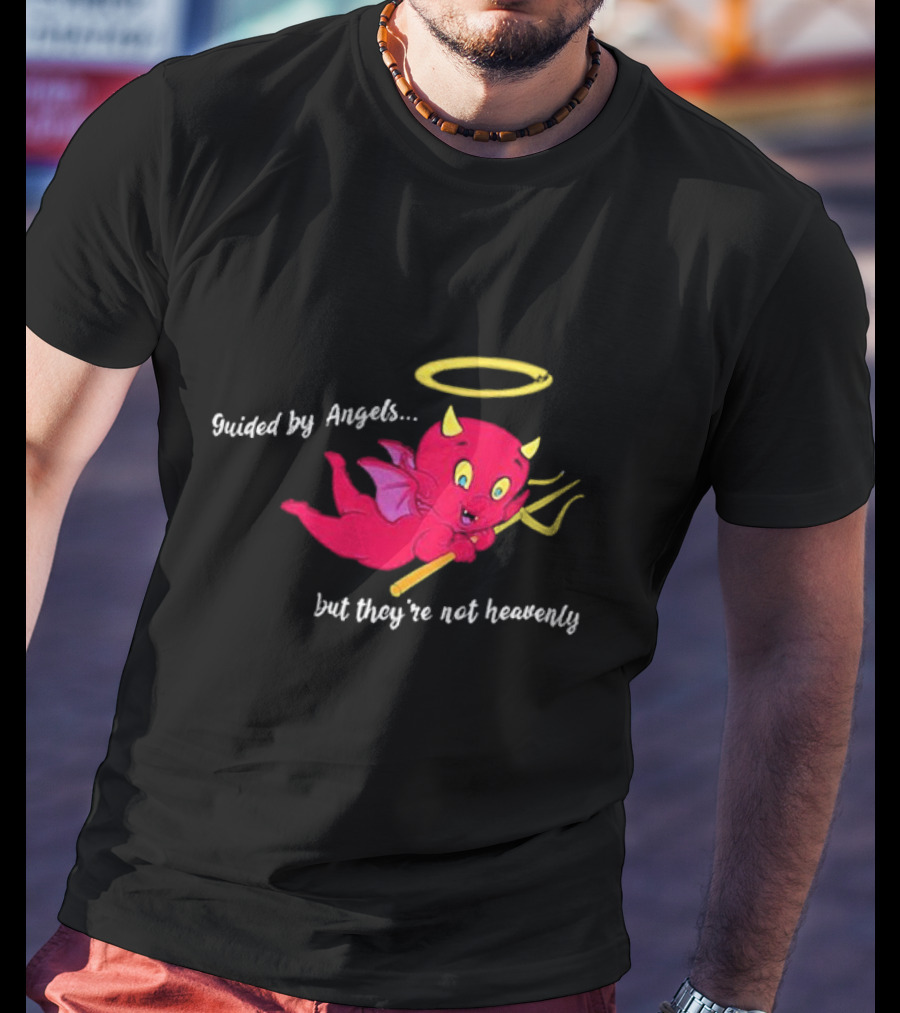 Amyl And The Sniffers Guided By Angels But They're Not Heavenly Art Prints T-Shirt