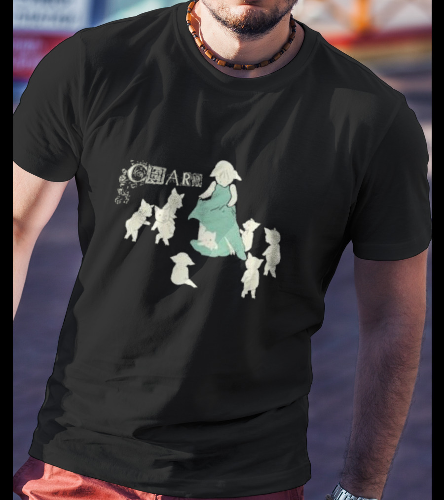 Clairo Charm Herd With Girl And Cats T-Shirt