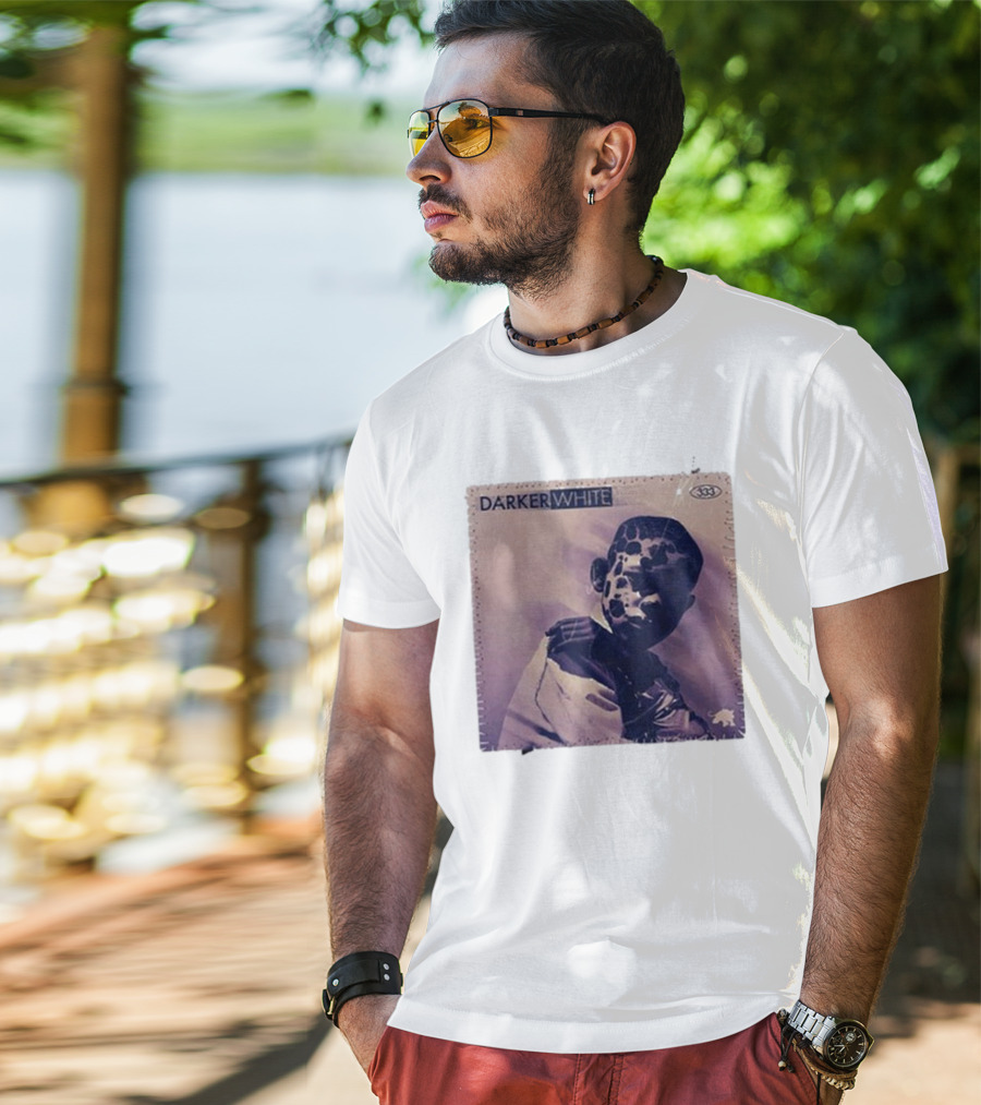 Fever 333 Darker White Album Cover 333 Logo T-Shirt