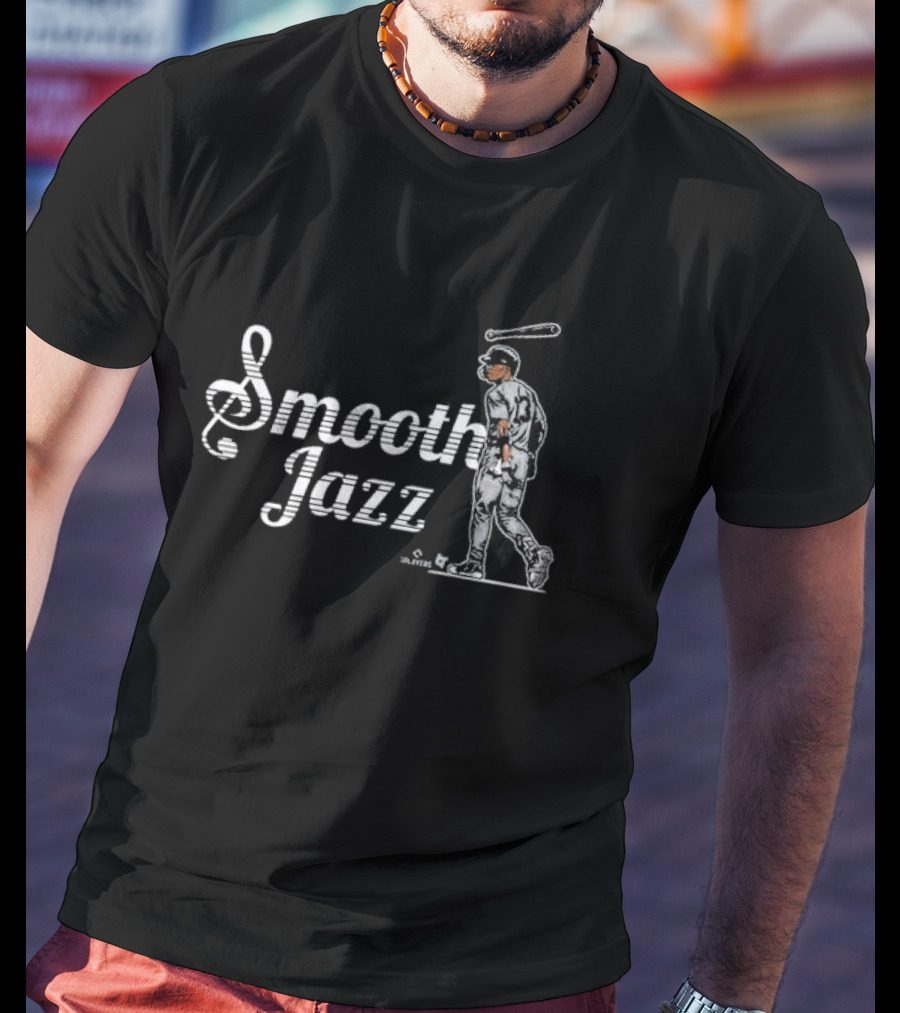 Smooth Jazz Chisholm New York Baseball Player T-Shirt