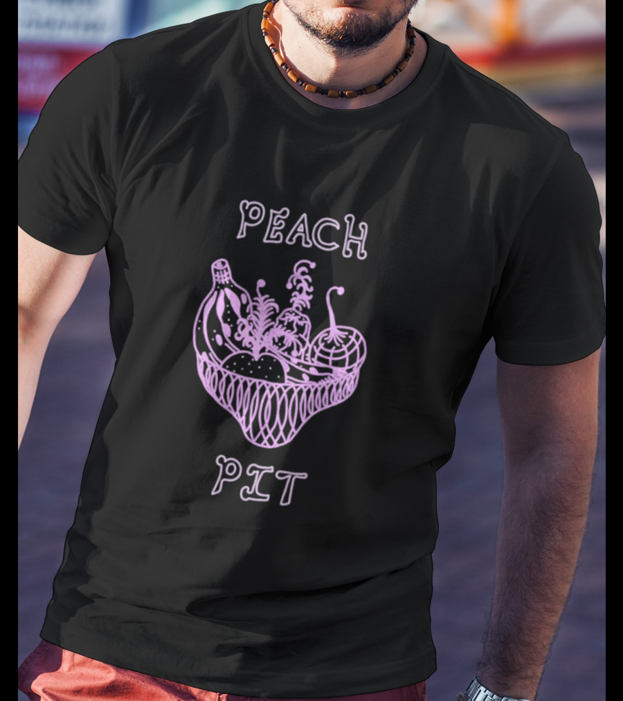 Peach Pit Music Peach Pit Fruit Basket T-Shirt