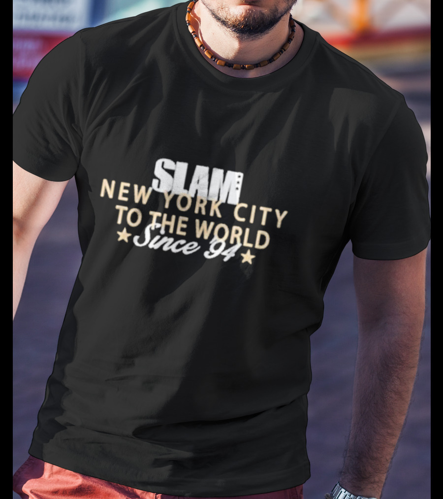 SLAM New York City To The World Since 94 T-Shirt