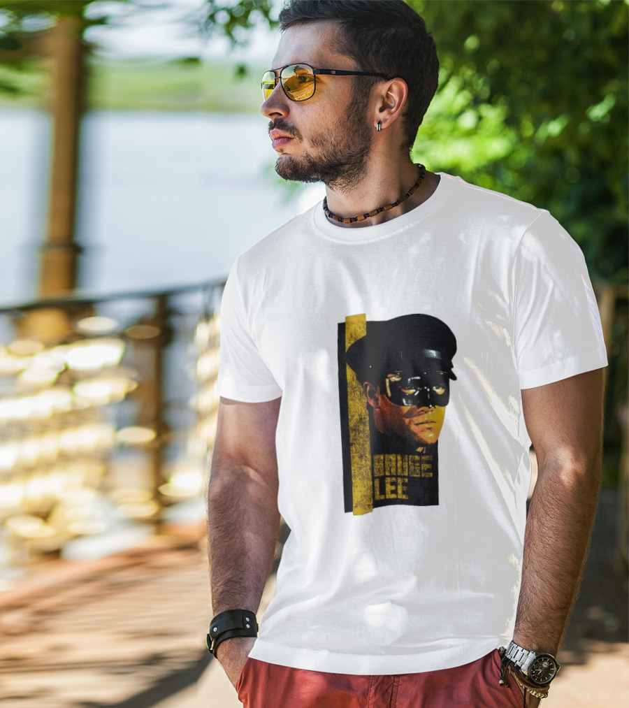 Bruce Lee Green Hornet Masked T-Shirt