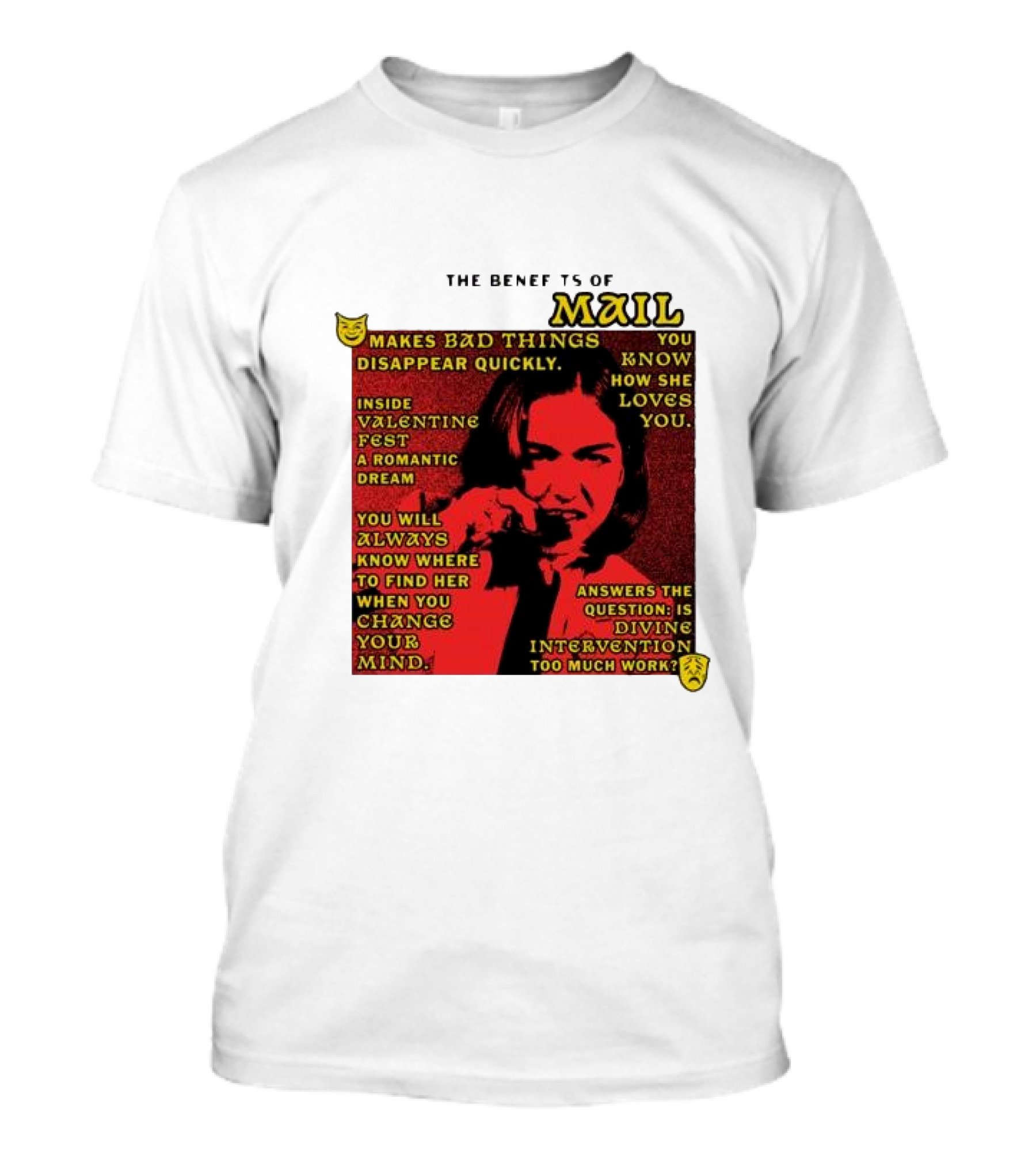 Inside Valentine Fest A Romantic Dream You Know How She Loves You Divine Intervention T-Shirt