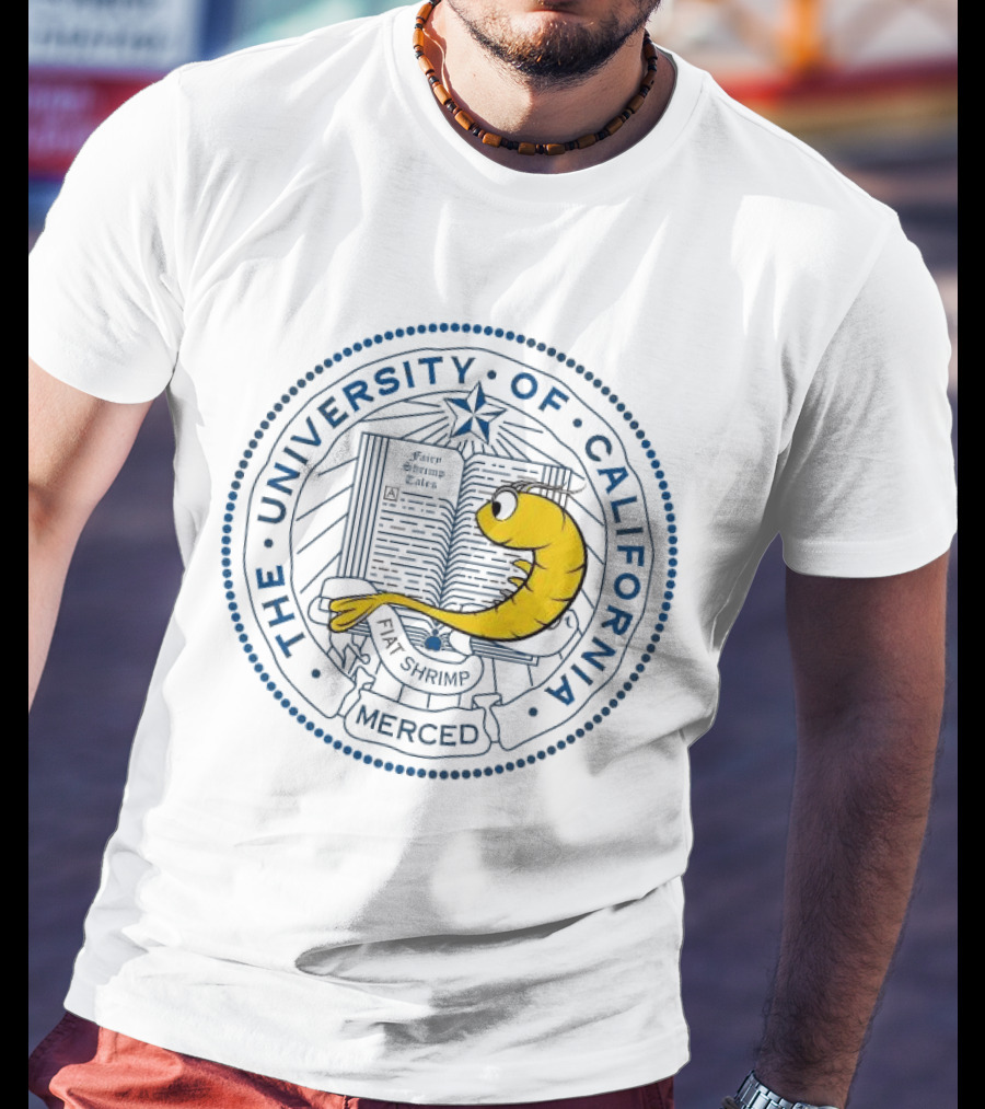 The University Of California Fiat Shrimp Merced Seal T-Shirt