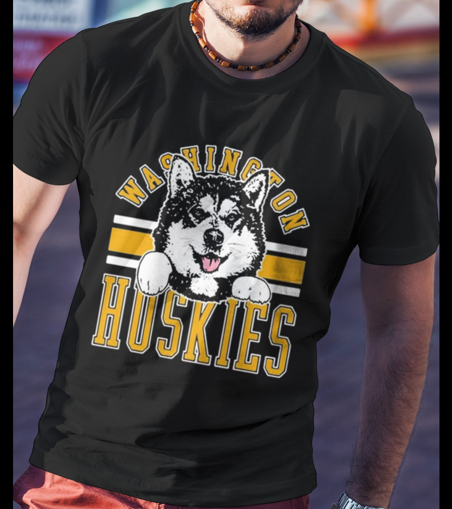 Washington Huskies King Chinook Vintage T-Shirt