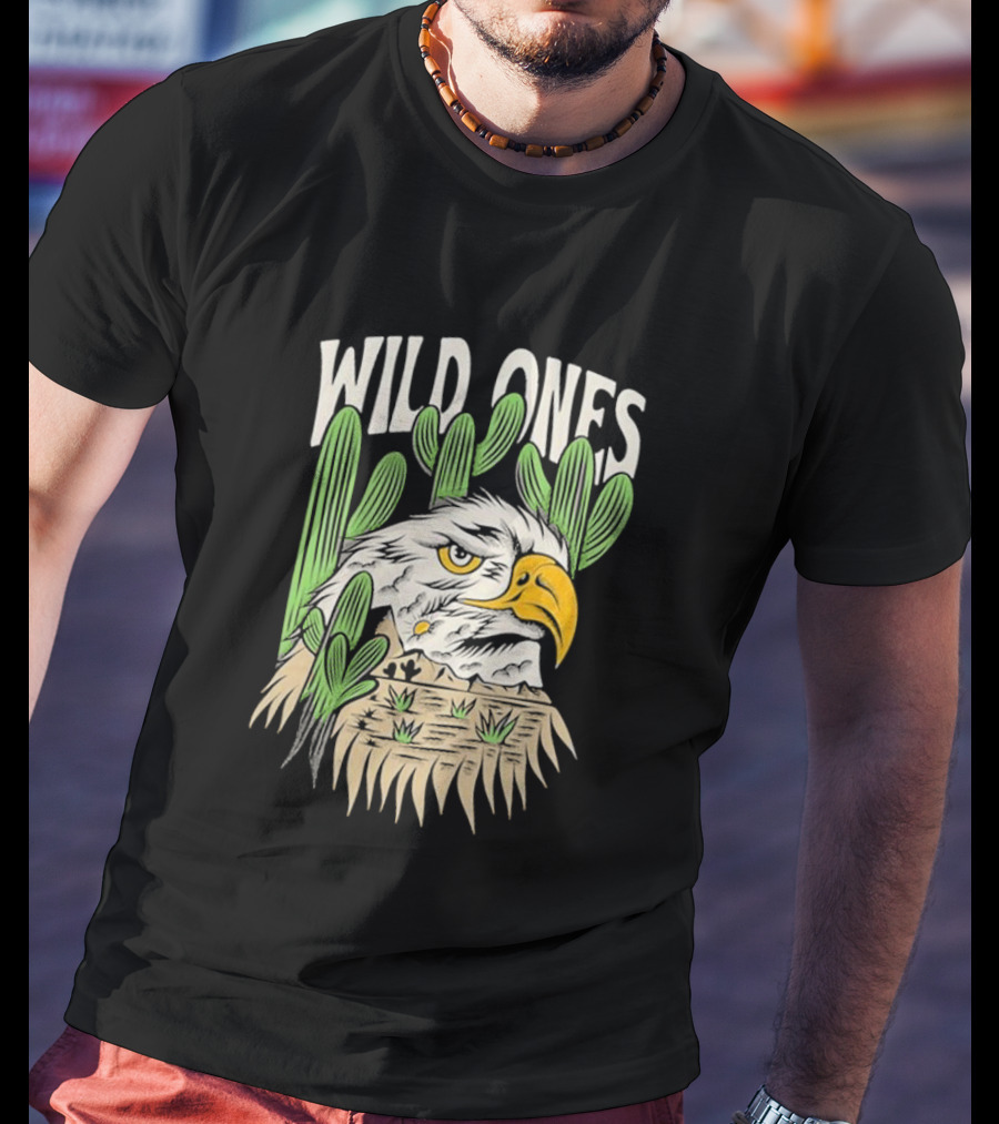 Wild Ones Eagle Desert Landscape T-Shirt