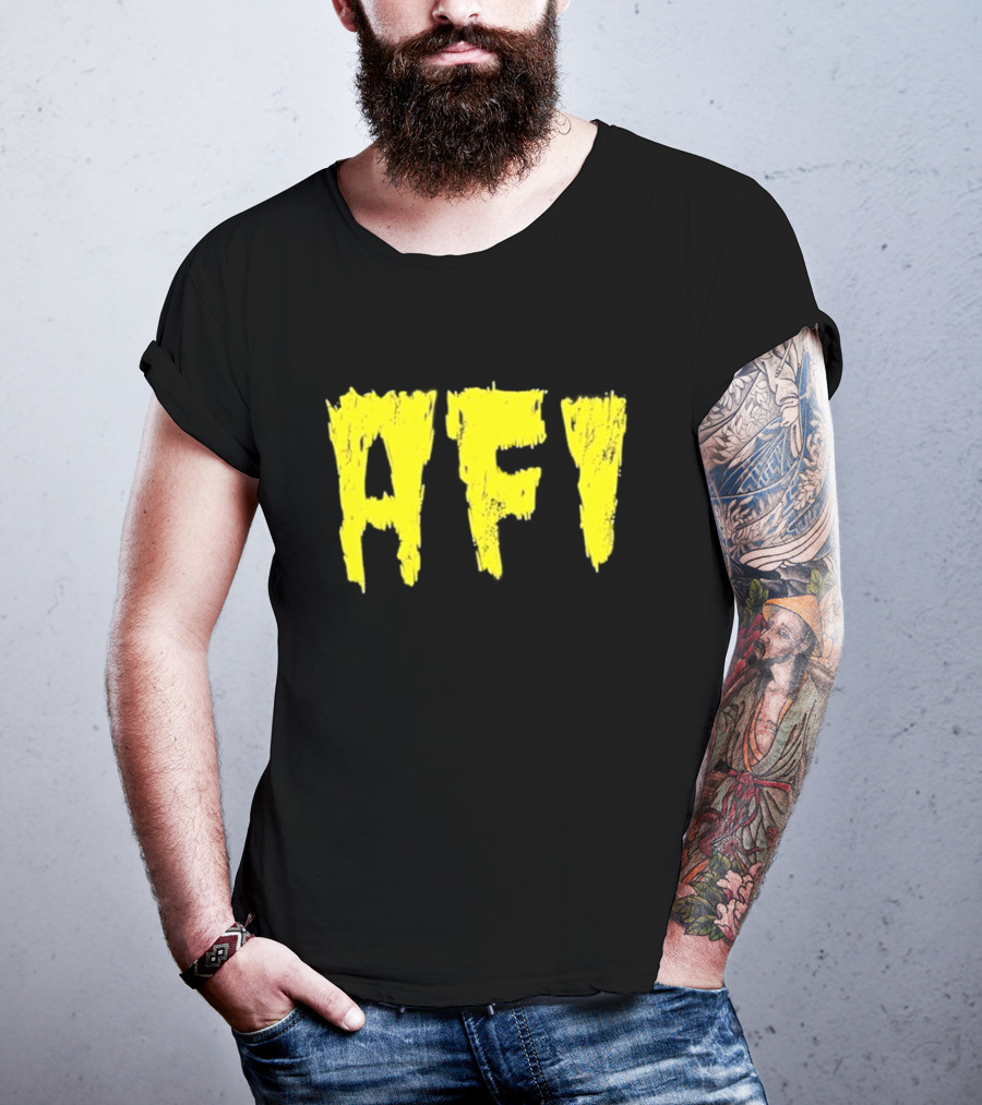 AFI Afireinside All Hallows Cat T-Shirt
