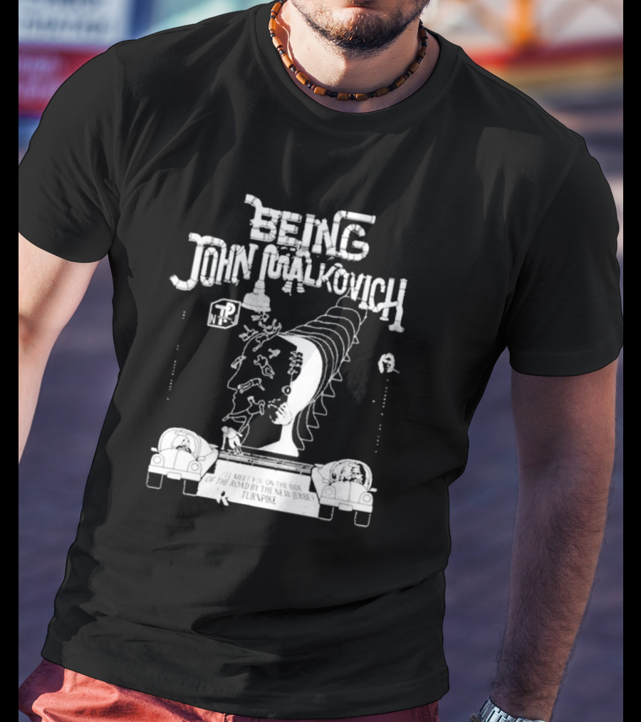 Brain Dead X Being John Malkovich New Jersey Turnpike T-Shirt