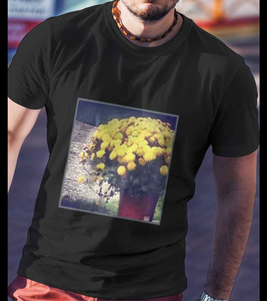 Frnkiero And The Cellabration Yellow Flowers Photography T-Shirt