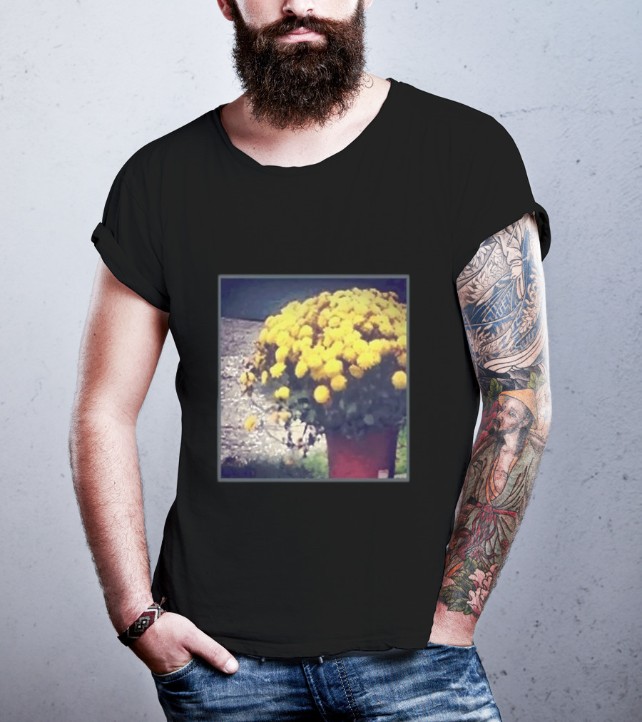 Frnkiero And The Cellabration Yellow Flowers Photography T-Shirt