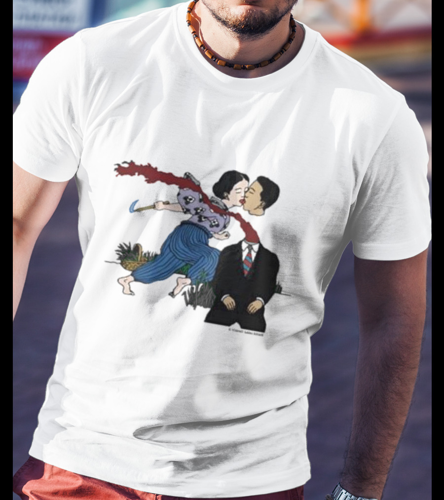 Geordie Greep The New Sound Kiss And Scarf Metaphor T-Shirt